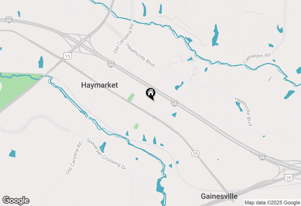 Map of 6809 Autumn Harvest Trail, Gainesville, VA 20155