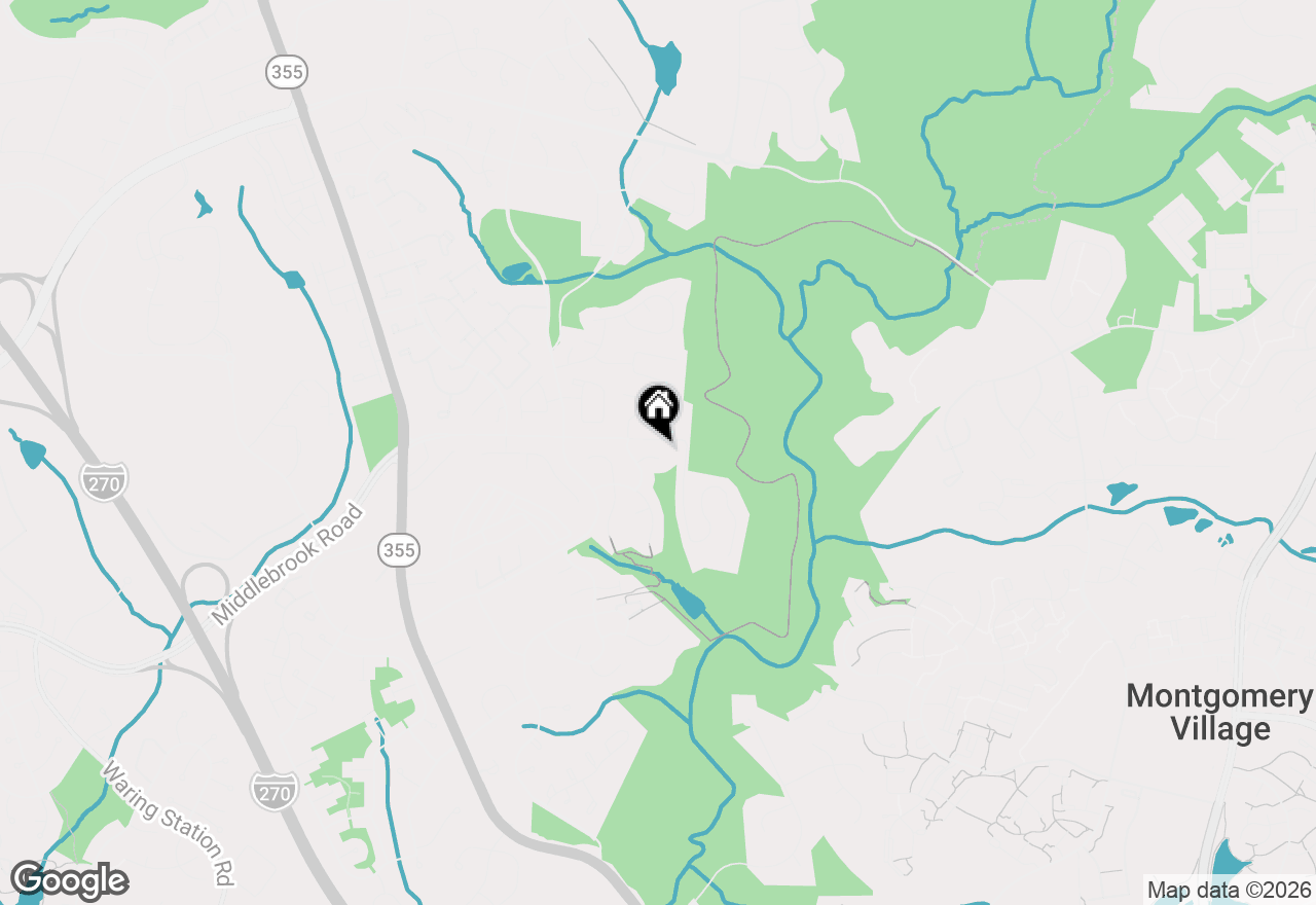 Map of 8 Madrigal Court, Germantown, MD 20876
