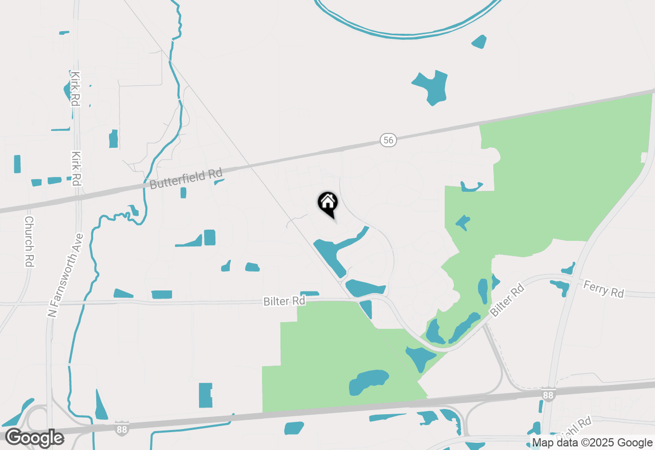 Map of 2351 Foxmoor Lane, Aurora, IL 60502