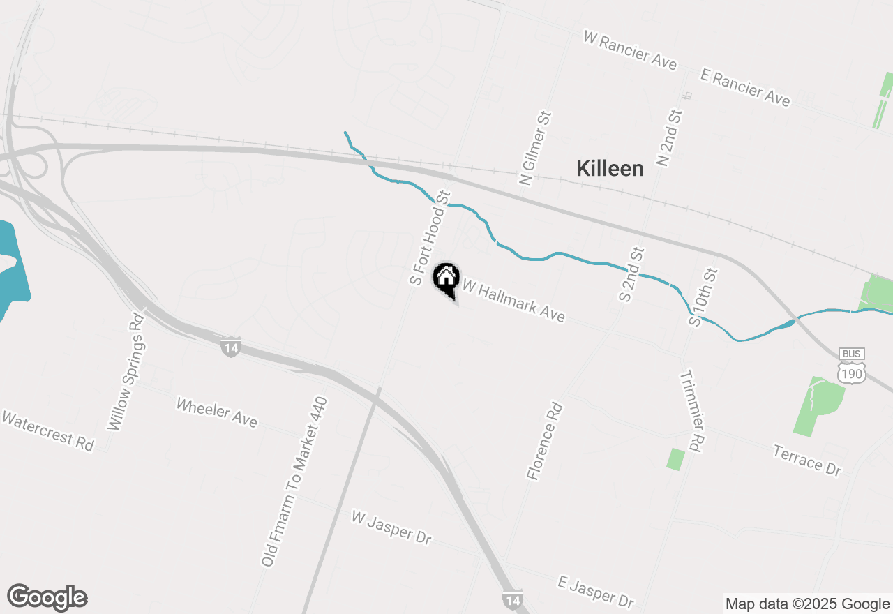 Map of 711 Santa Rosa Dr, Killeen, TX 76541