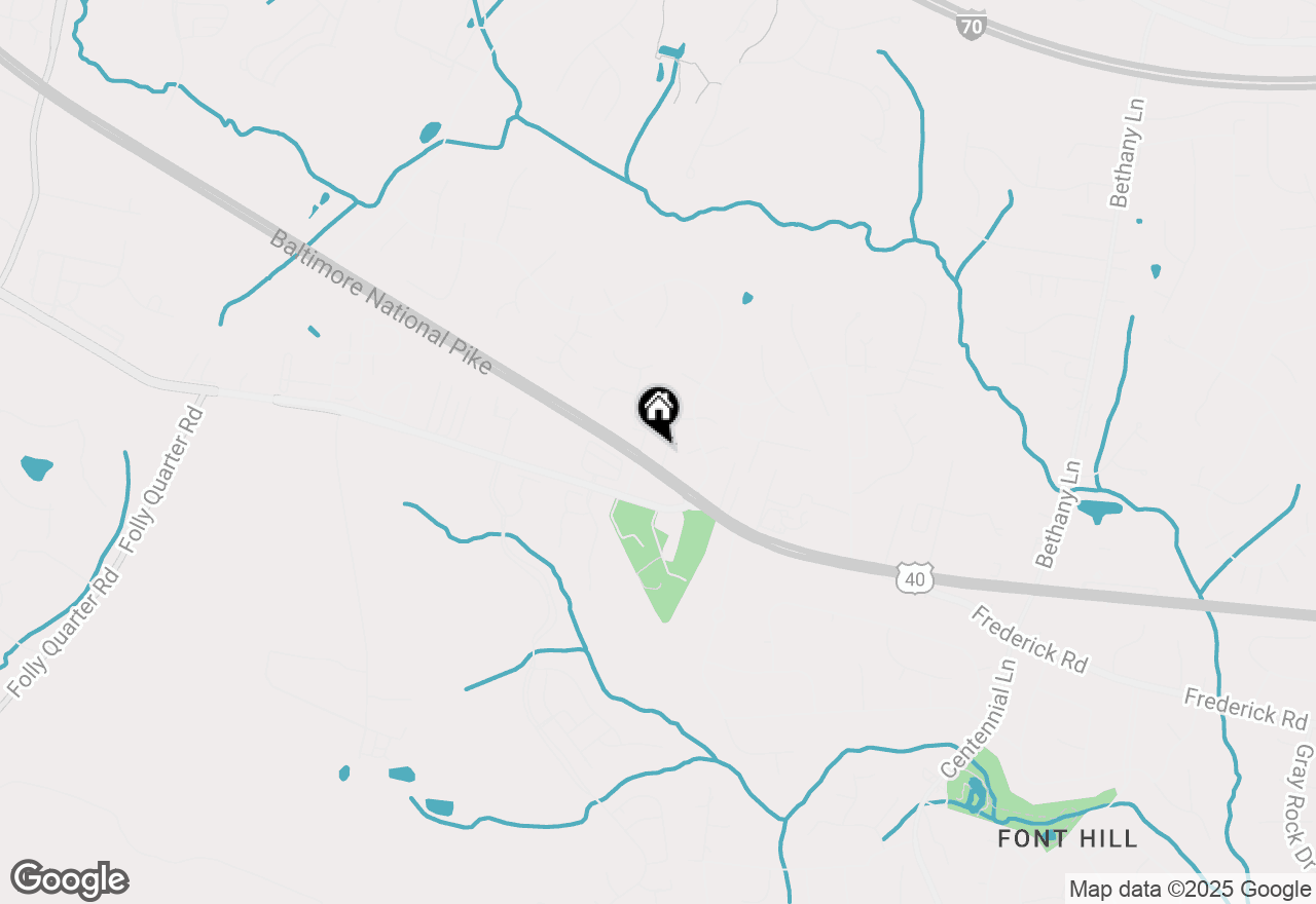 Map of 10480 Baltimore National Pike, Ellicott City, MD 21042