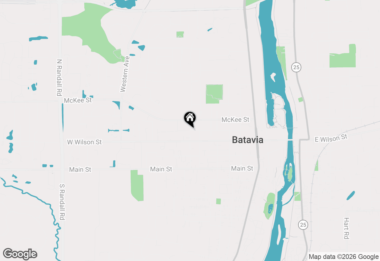 Map of 1067 Houston Street #89004, Batavia, IL 60510