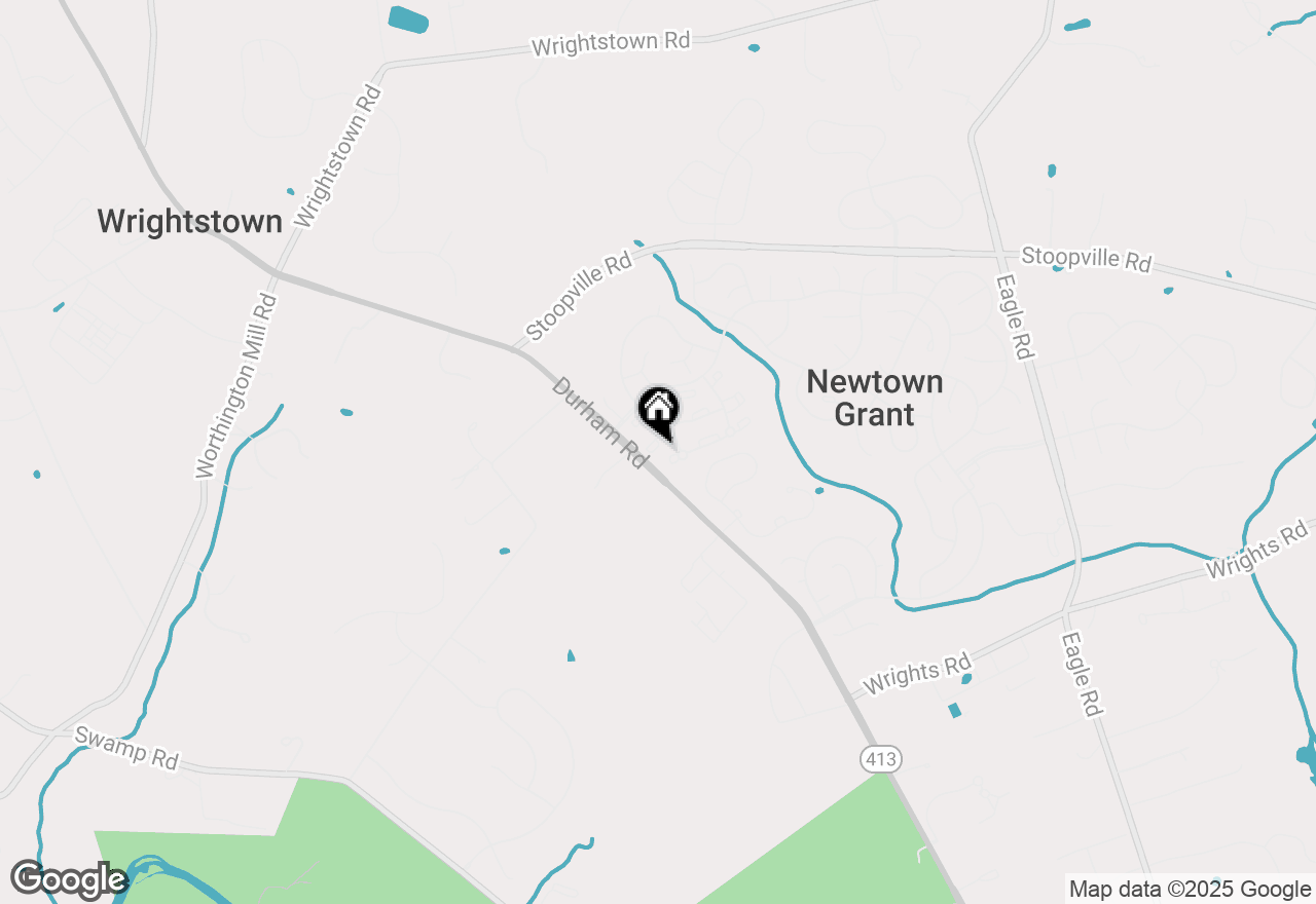 Map of 805 Society Place, Newtown, PA 18940