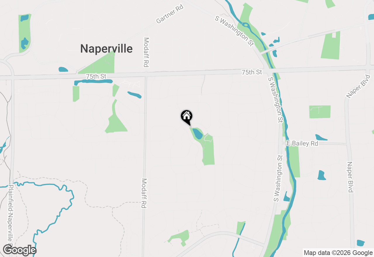 Map of 1432 Terrance Drive, Naperville, IL 60565