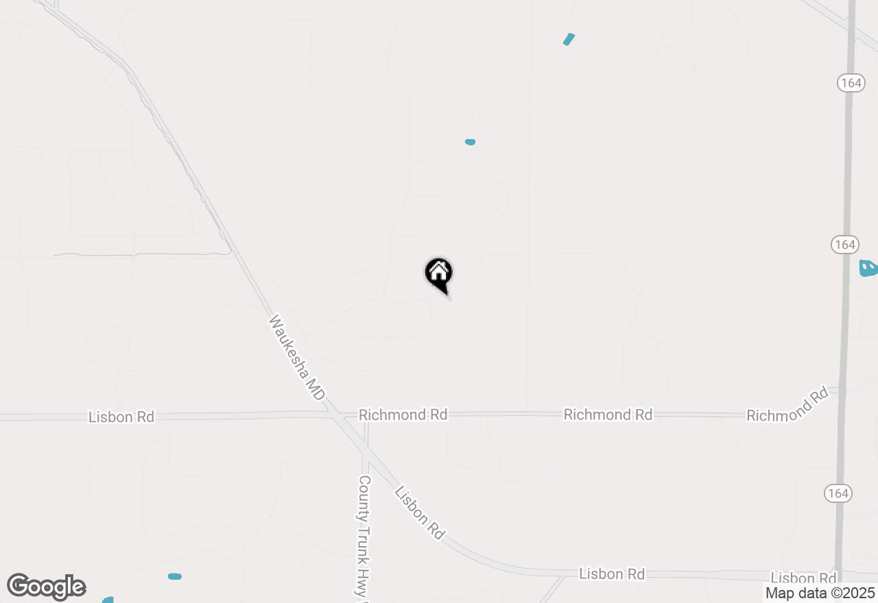 Map of N58W26275 Mountain Shadows Dr, Lisbon, WI 53089