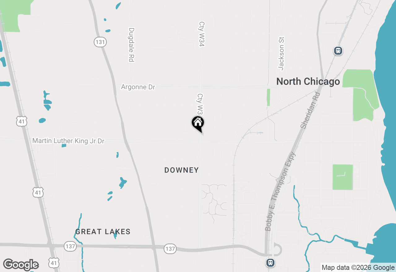 Map of 2130 Lewis Avenue, North Chicago, IL 60064