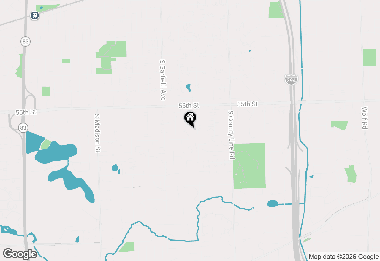 Map of 5615 Childs Avenue, Hinsdale, IL 60521