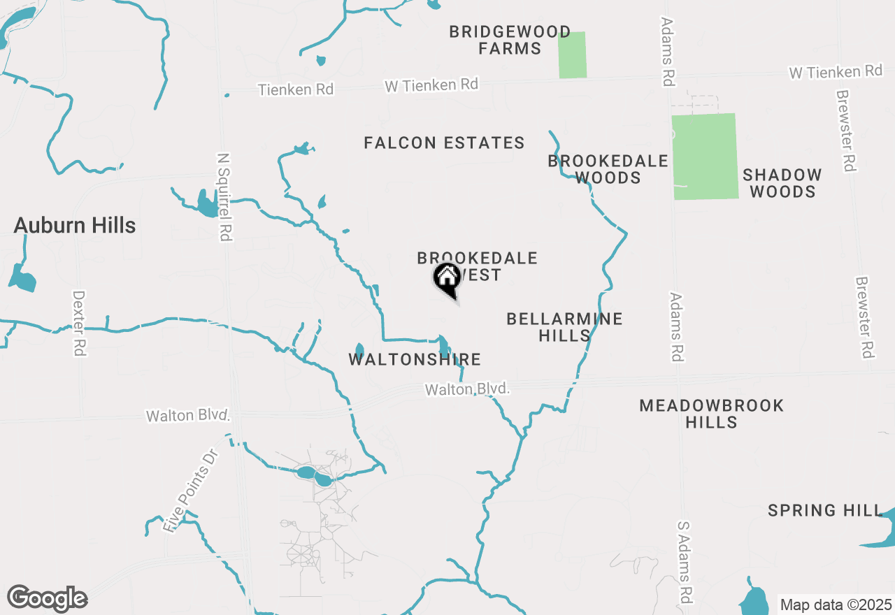 Map of 3639 Heatherwood Court, Rochester Hills, MI 48309