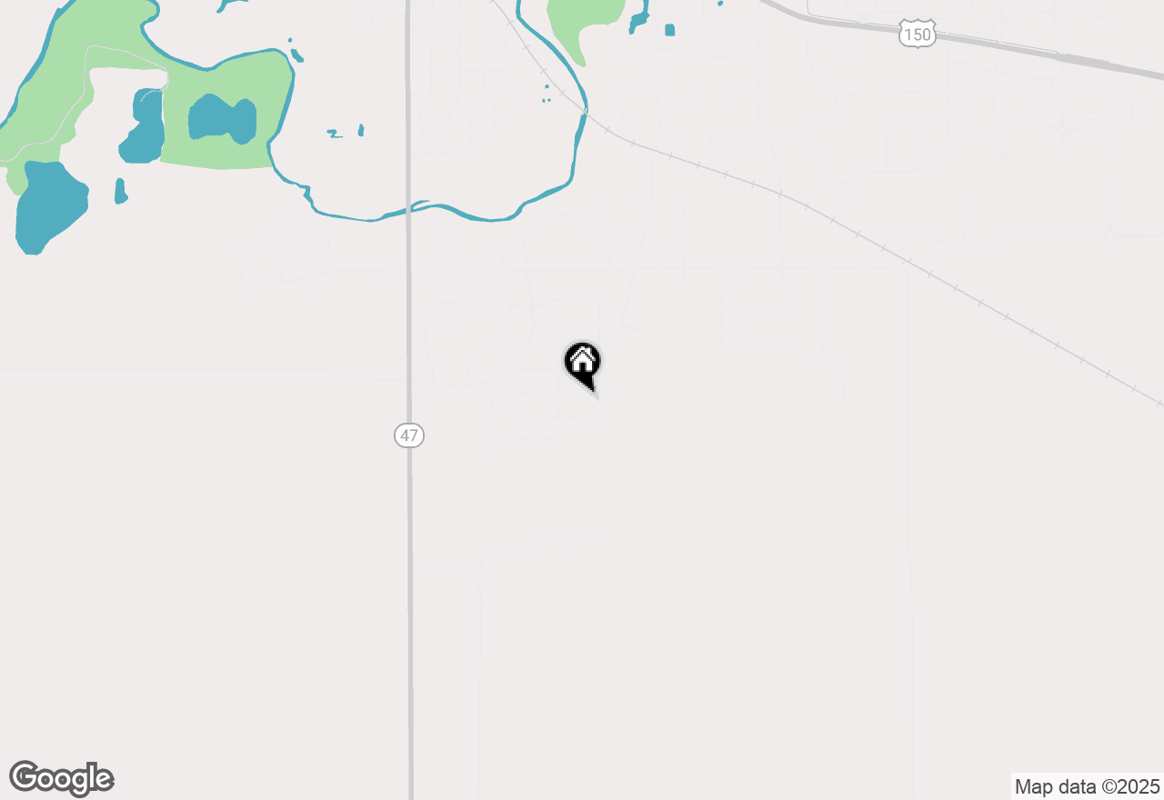 Map of 707 Country Ridge Drive, Mahomet, IL 61853