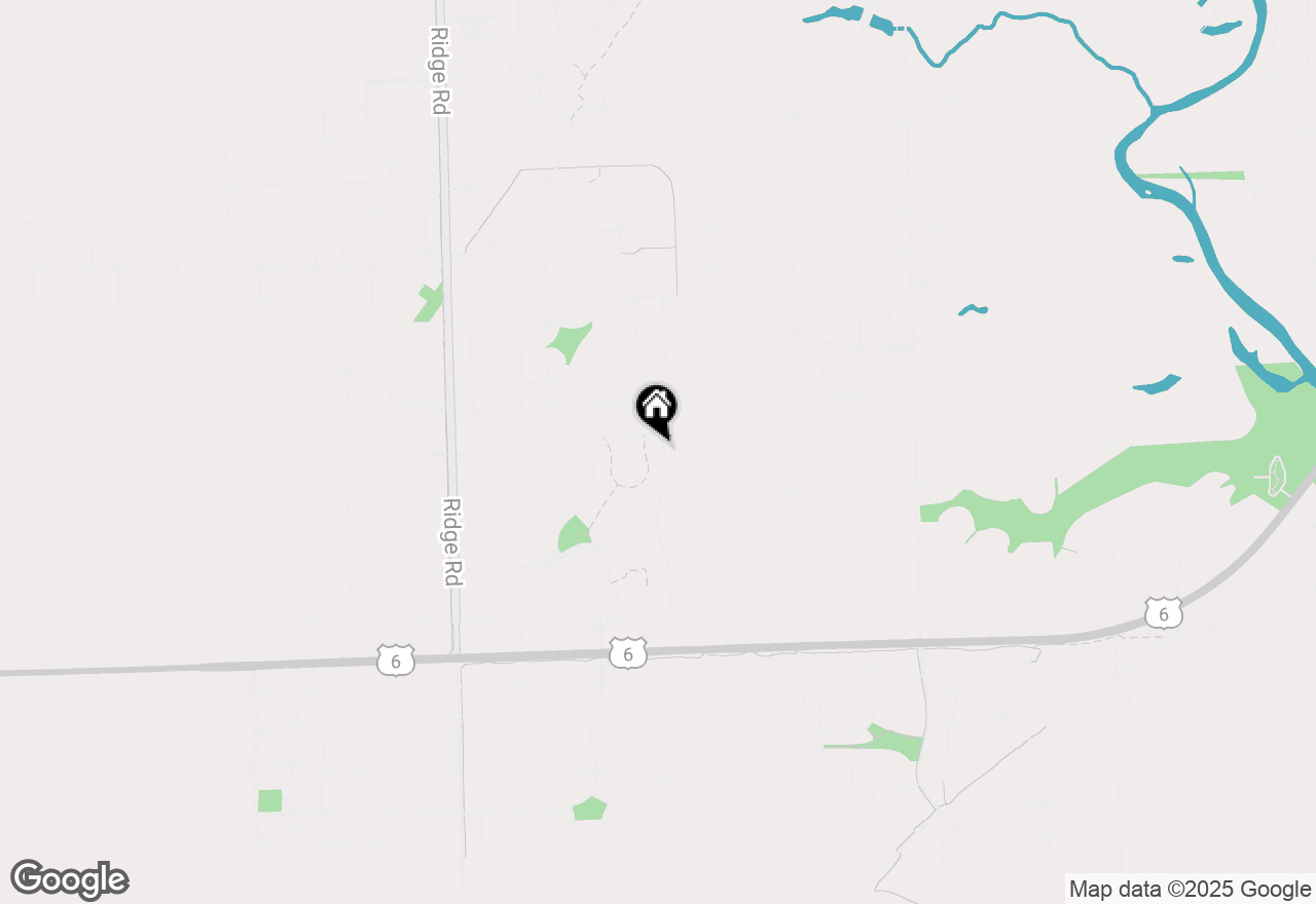 Map of 25226 S Mallard Drive, Channahon, IL 60410