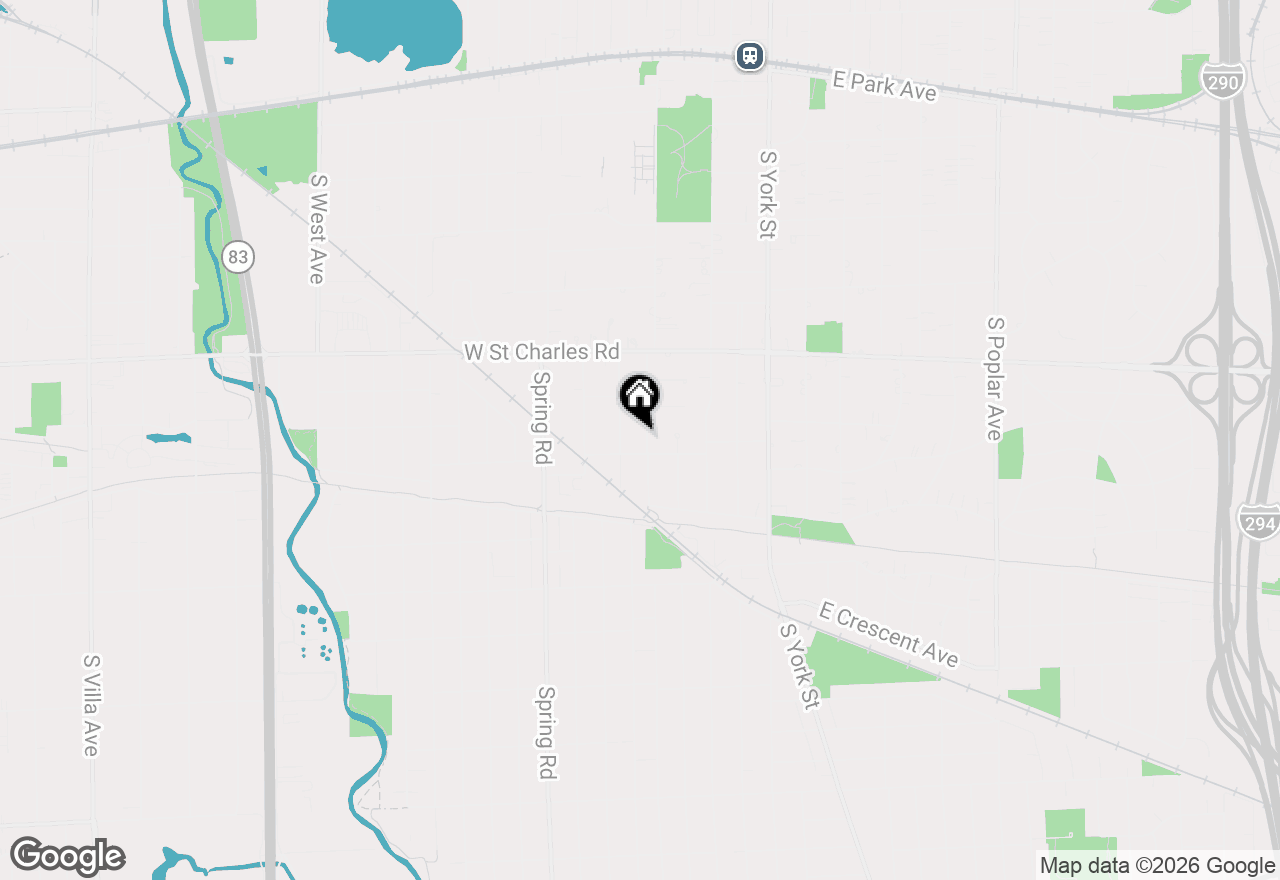 Map of 440 S Prospect Avenue, Elmhurst, IL 60126