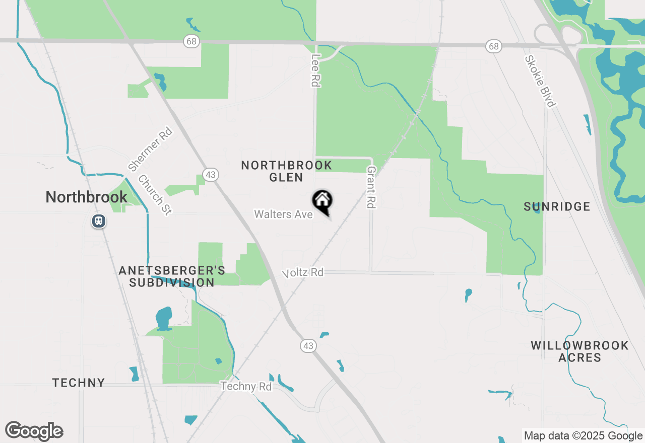 Map of 14 Heritage Drive, Highland Park, IL 60035