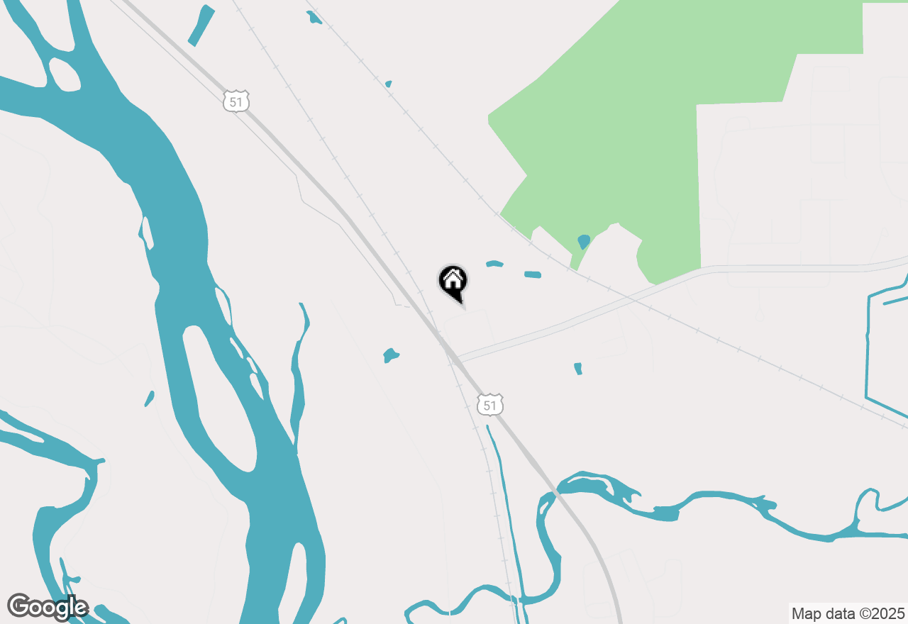 Map of W8388 Crawford Road, Portage, WI 53901