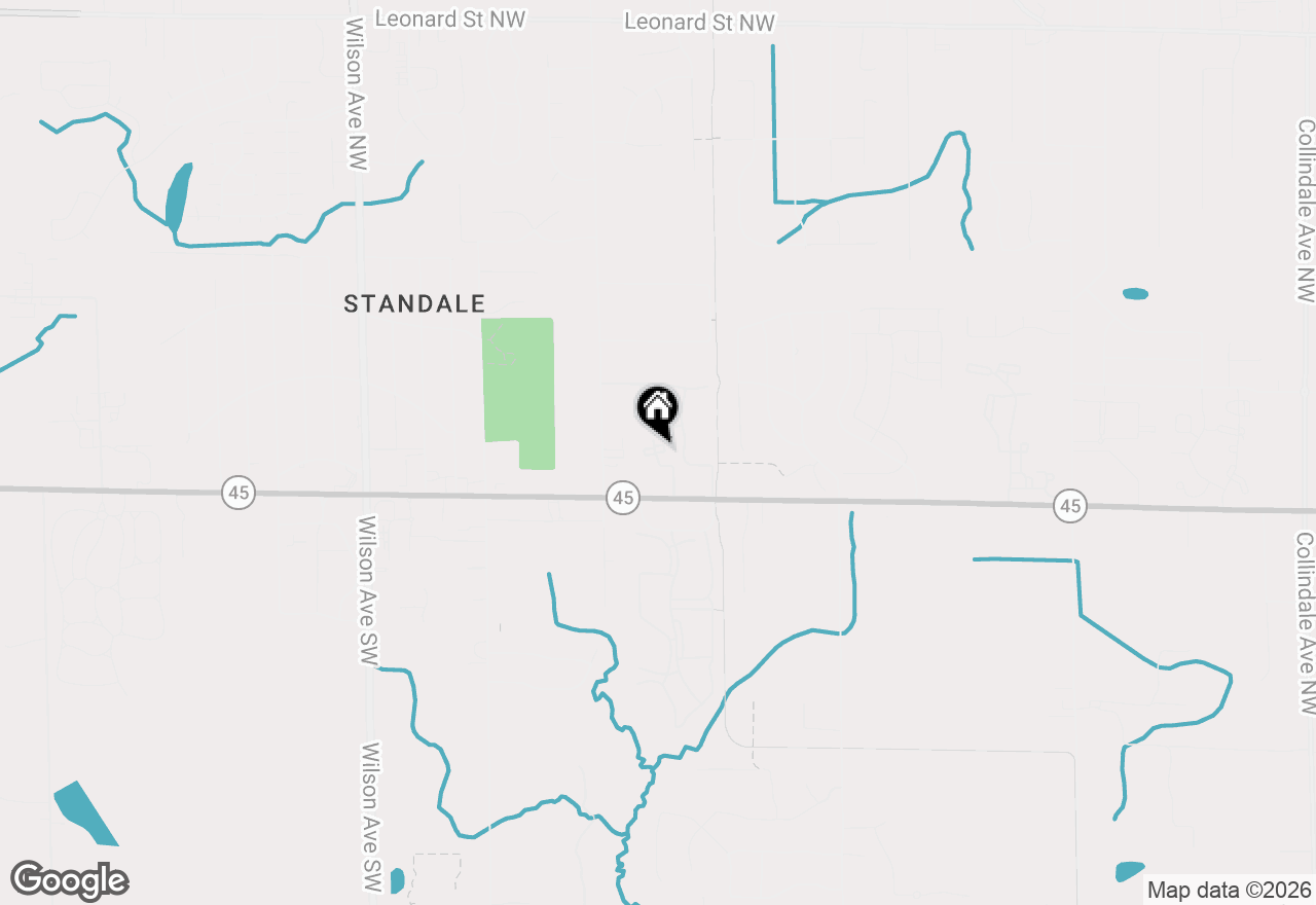 Map of 466 Barkwood Court Nw, Grand Rapids, MI 49534