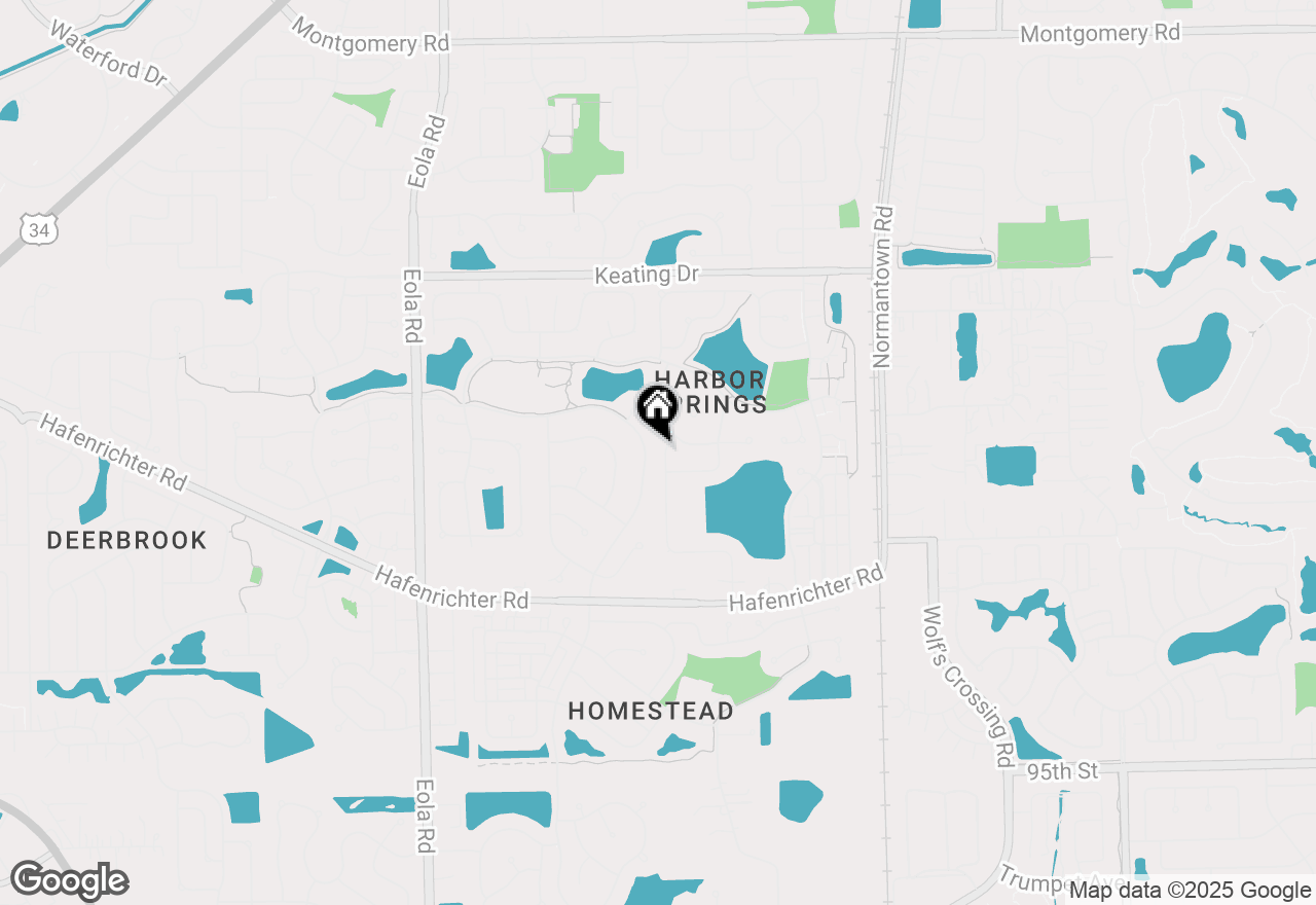 Map of 1969 Bayfield Drive, Aurora, IL 60503