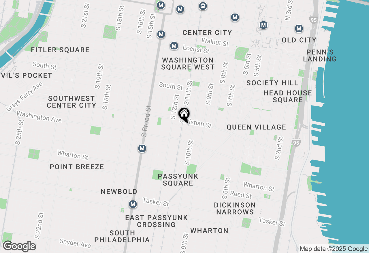 Map of 919 S 11th Street #2, Philadelphia, PA 19147