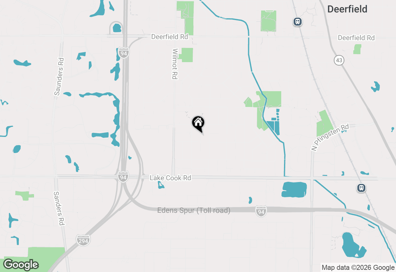 Map of 220 Park Lane, Deerfield, IL 60015