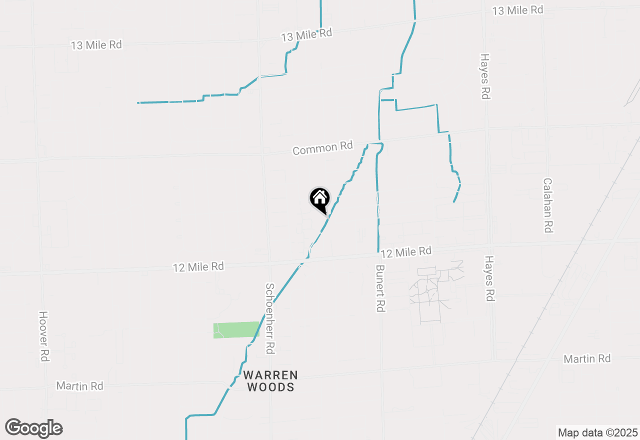 Map of 29417 Scarborough Drive, Warren, MI 48088