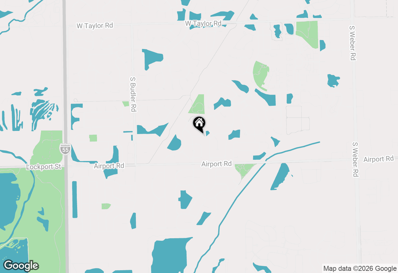 Map of 1705 Ramsey Drive #1, Romeoville, IL 60446