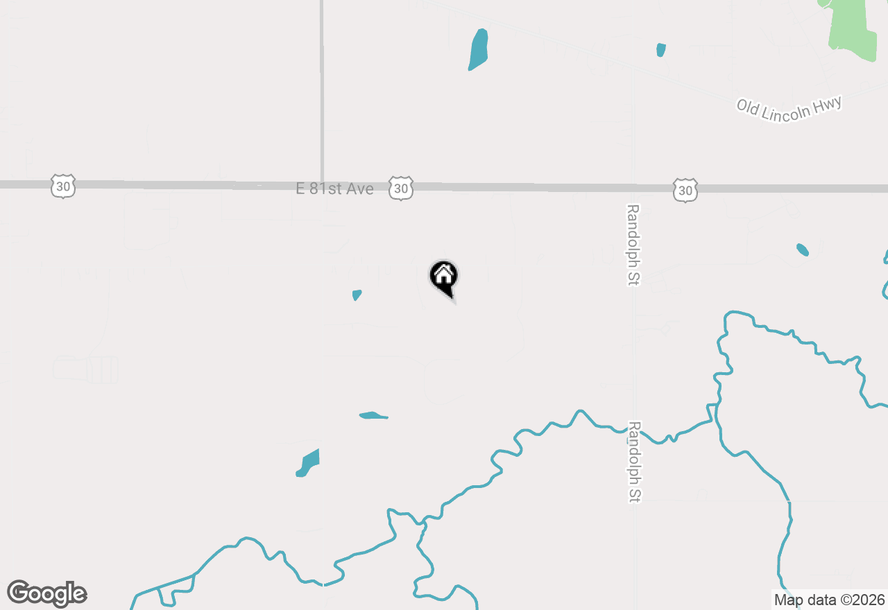 Map of 7035 E 83rd Avenue, Crown Point, IN 46307