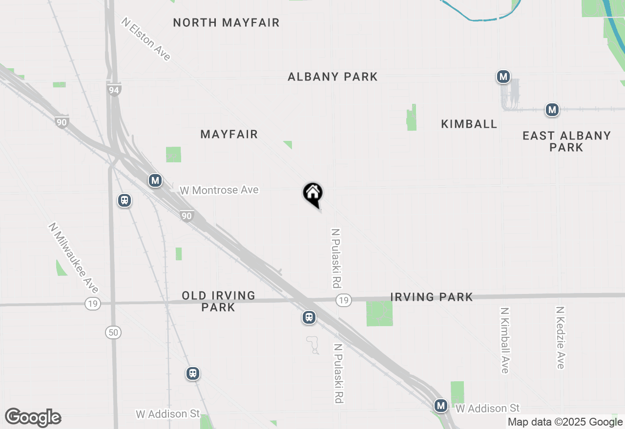 Map of 4300 N Keystone Avenue #3B, Chicago, IL 60641