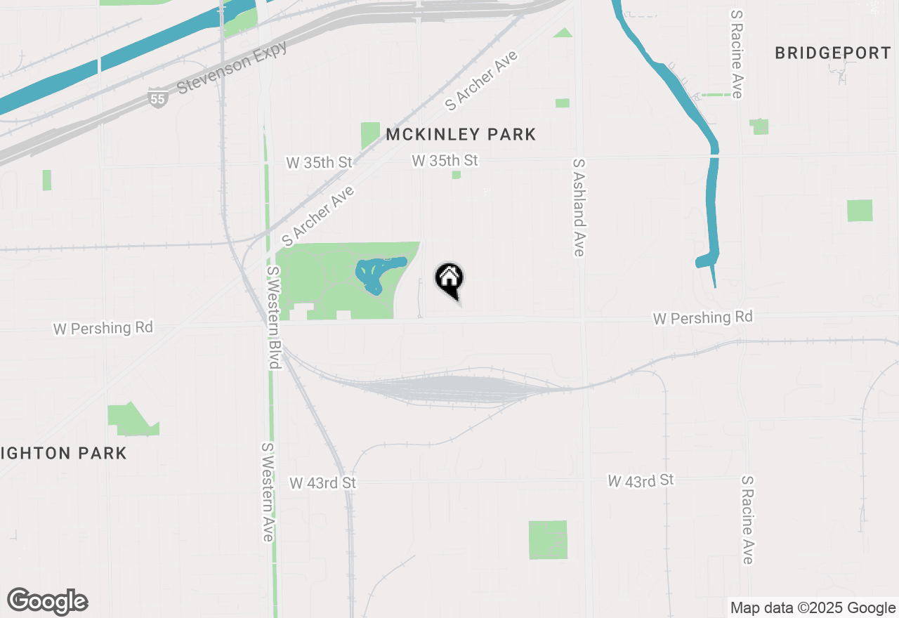 Map of 3845 S Winchester Avenue, Chicago, IL 60609