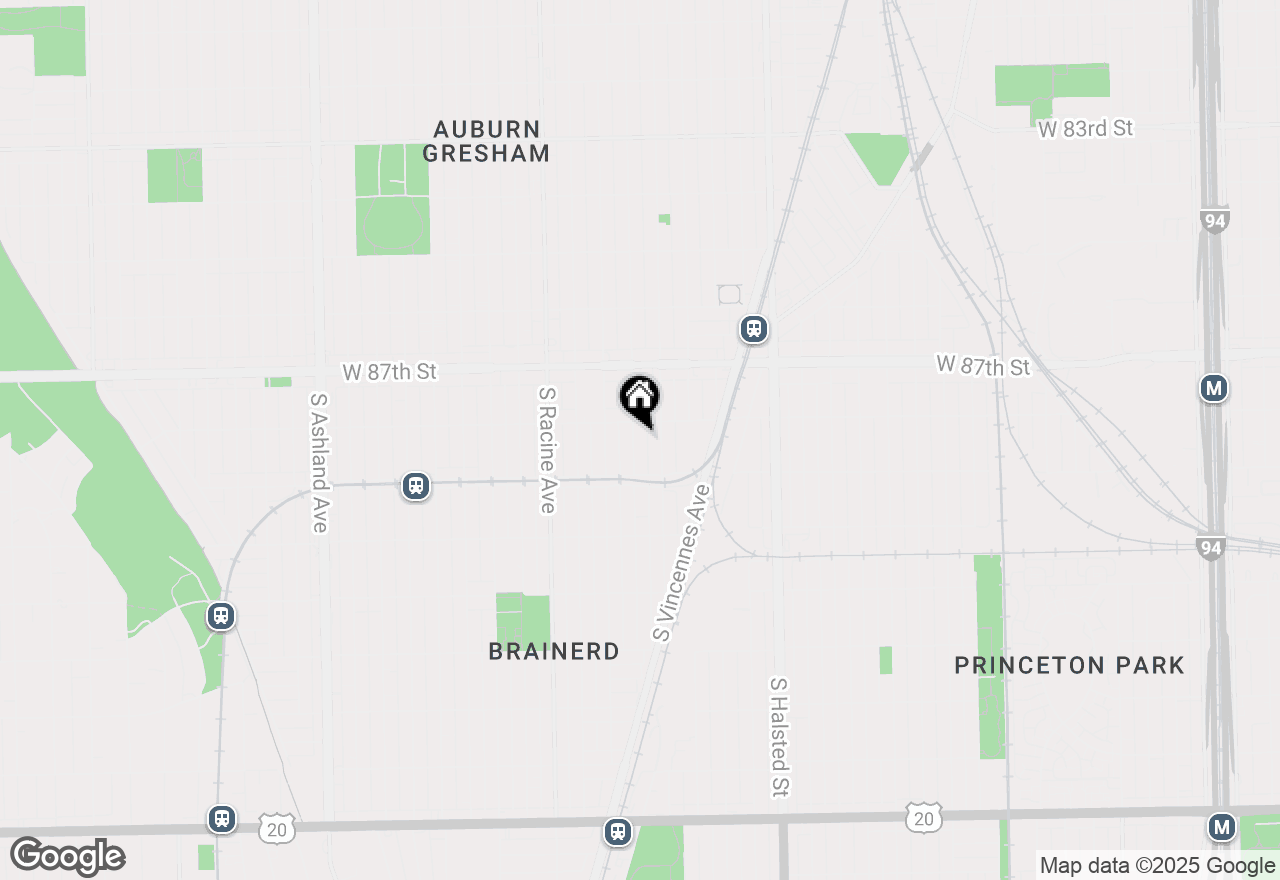 Map of 8819 S Carpenter Street, Chicago, IL 60620