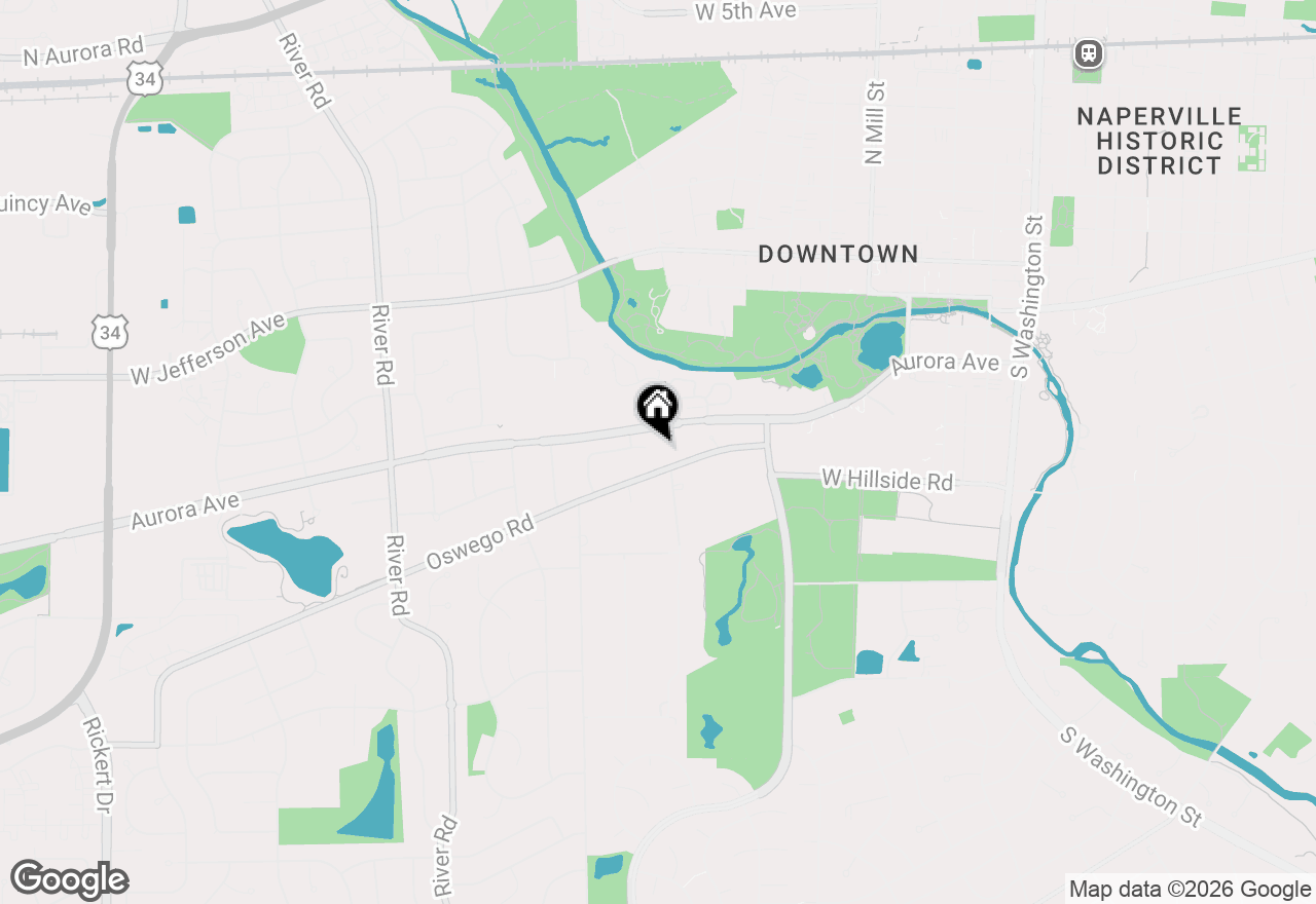 Map of 1000 Devonshire Avenue, Naperville, IL 60540