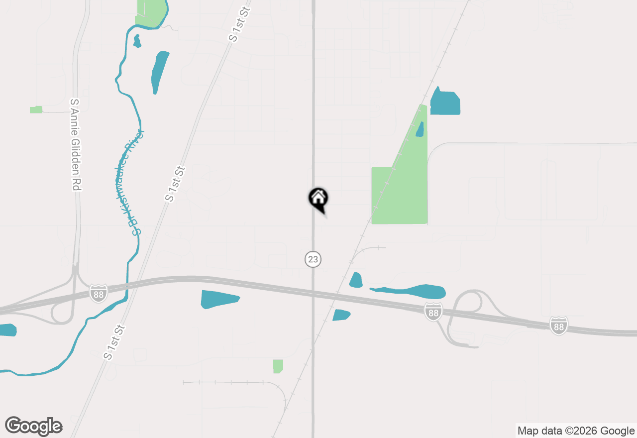 Map of 1920 S 4th Street, Dekalb, IL 60115