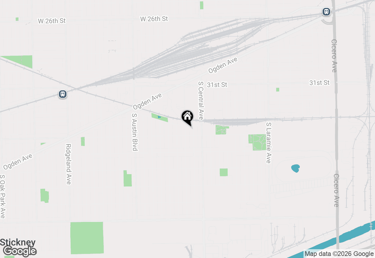 Map of 3317 57th Avenue, Cicero, IL 60804