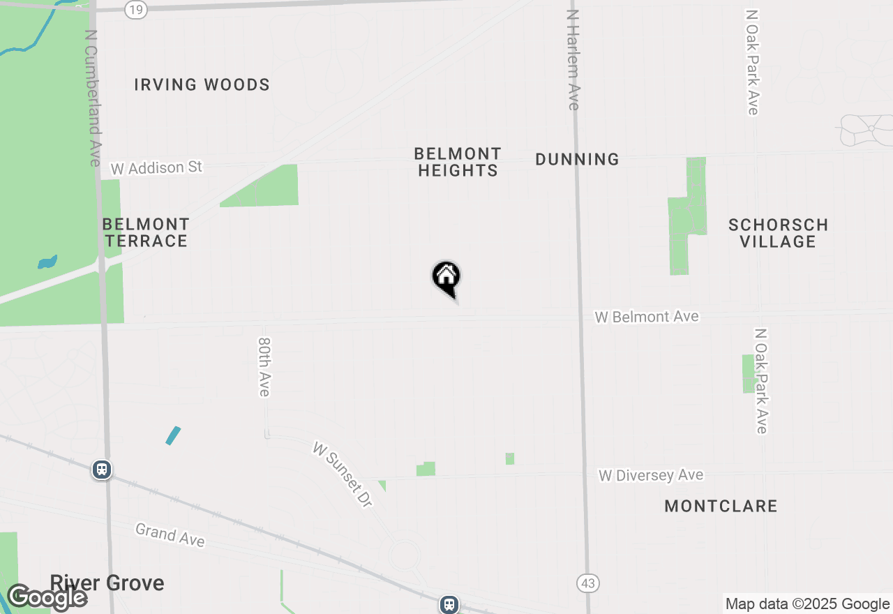 Map of 3215 N Oleander Avenue, Chicago, IL 60634