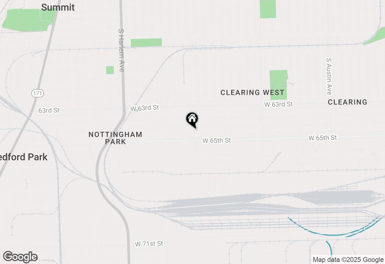 Map of 6811 W 64th Place, Chicago, IL 60638