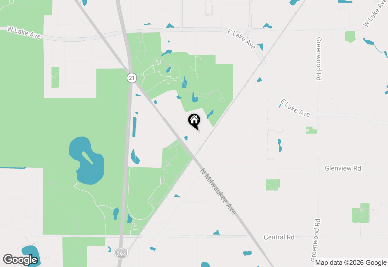 Map of 1108 Castilian Court #116, Glenview, IL 60025