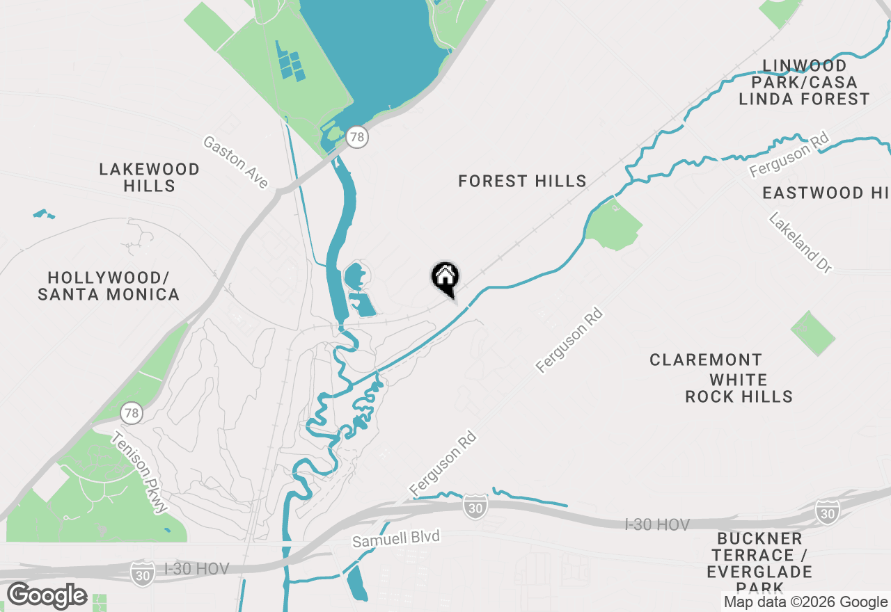 Map of 1718 Tenison Hills Court, Dallas, TX 75228