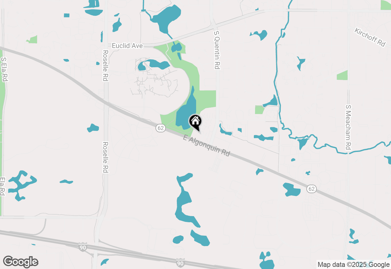 Map of 522 E Algonquin Road #207, Schaumburg, IL 60173