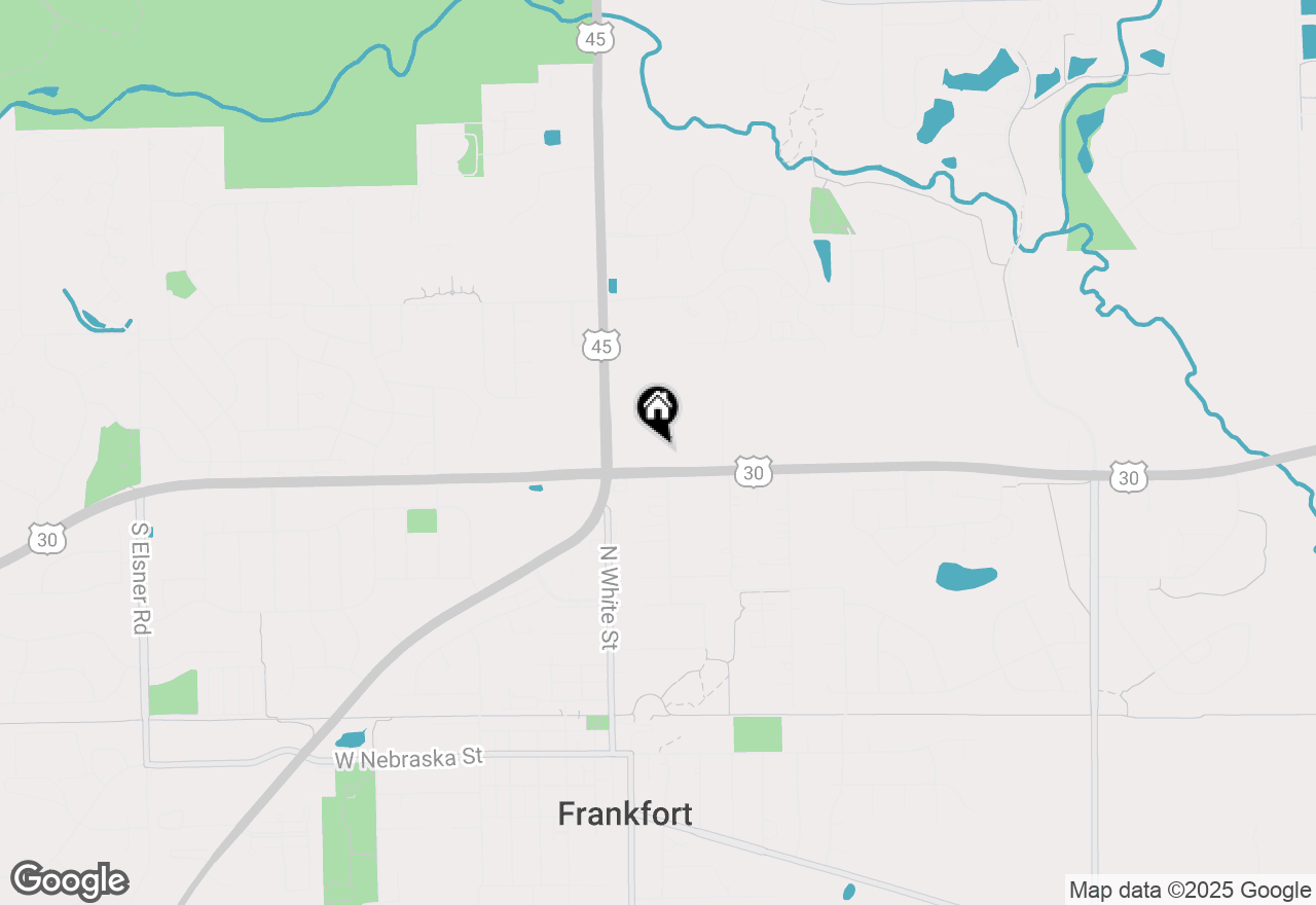 Map of 9500 W Lincoln Highway, Frankfort, IL 60423