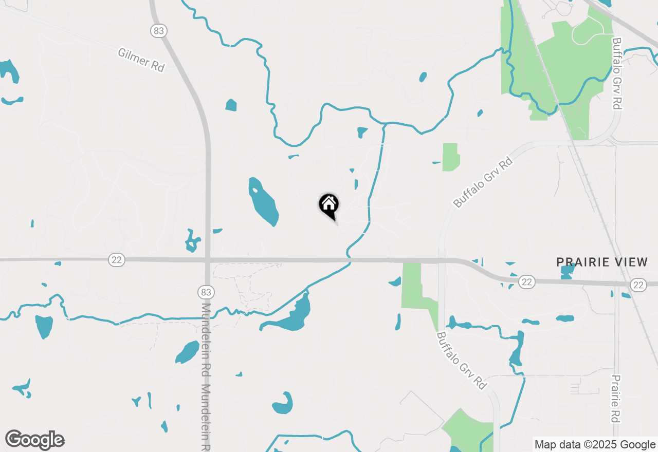 Map of 2800 Acacia Terrace, Buffalo Grove, IL 60089