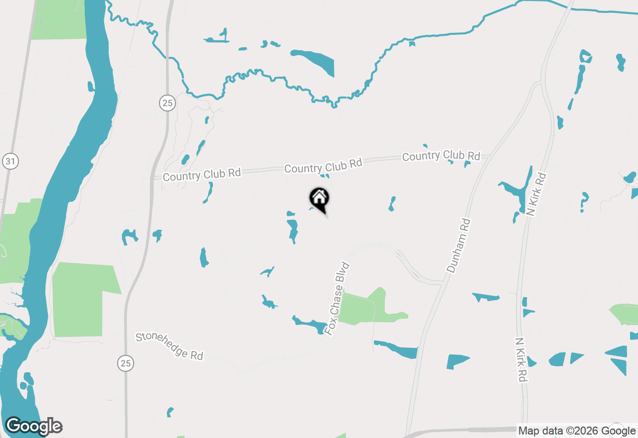 Map of 52 Whittington Course, St. Charles, IL 60174