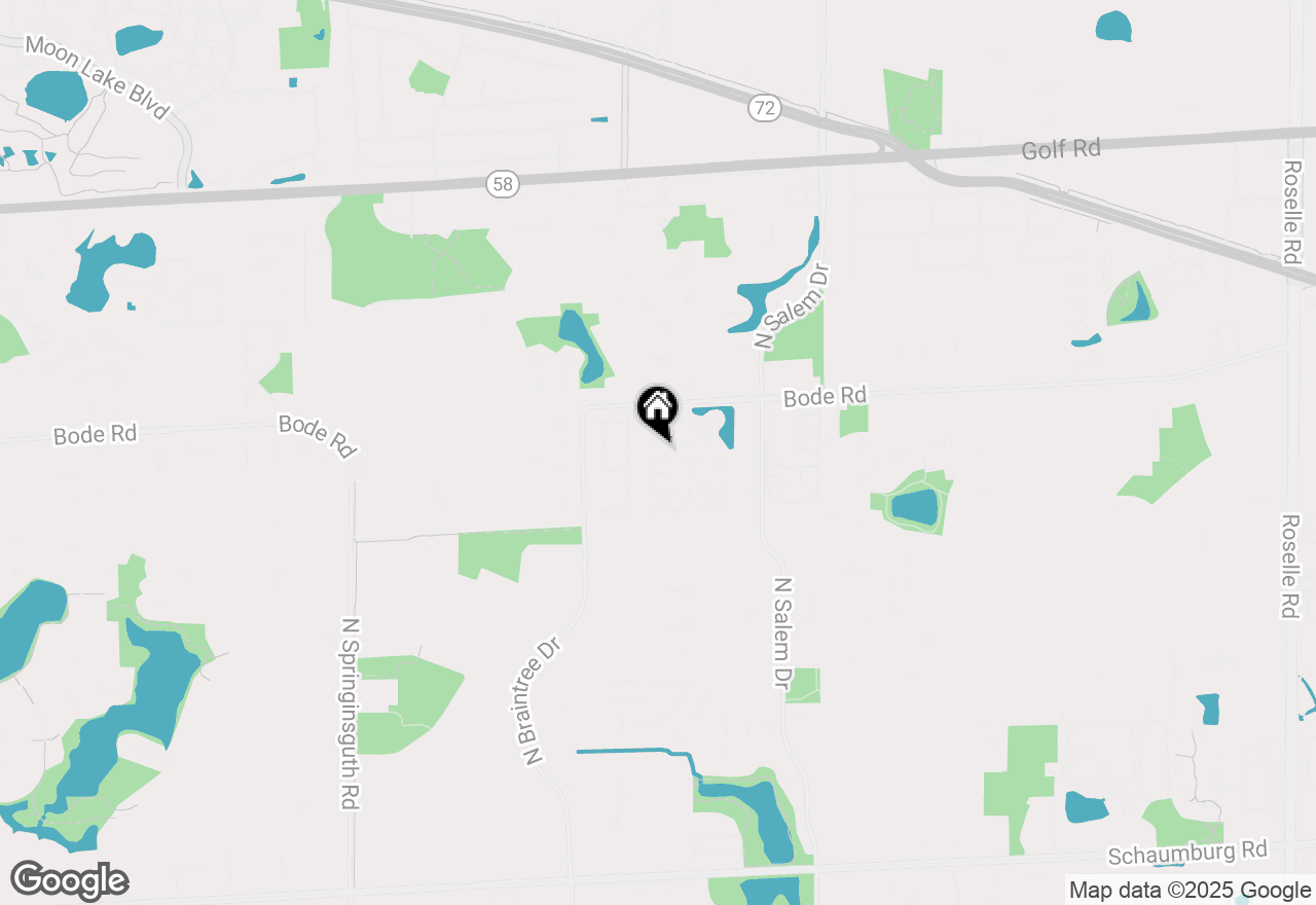 Map of 714 Scarbrough Circle, Hoffman Estates, IL 60169