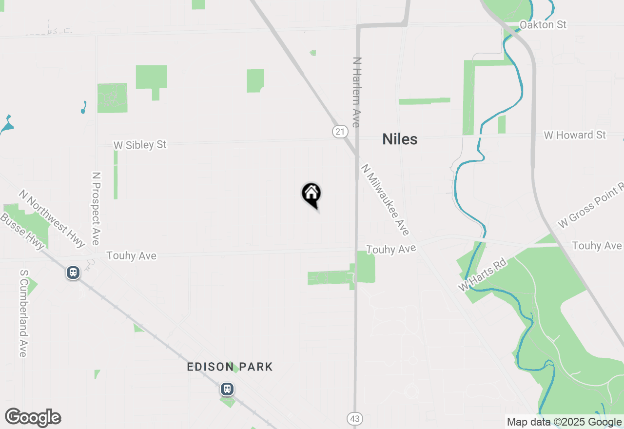 Map of 7314 N Odell Avenue, Chicago, IL 60631