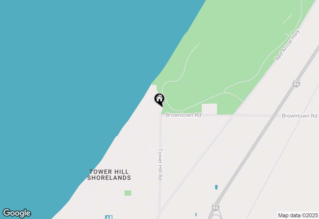 Map of 12060 Tower Hill Road, Sawyer, MI 49125