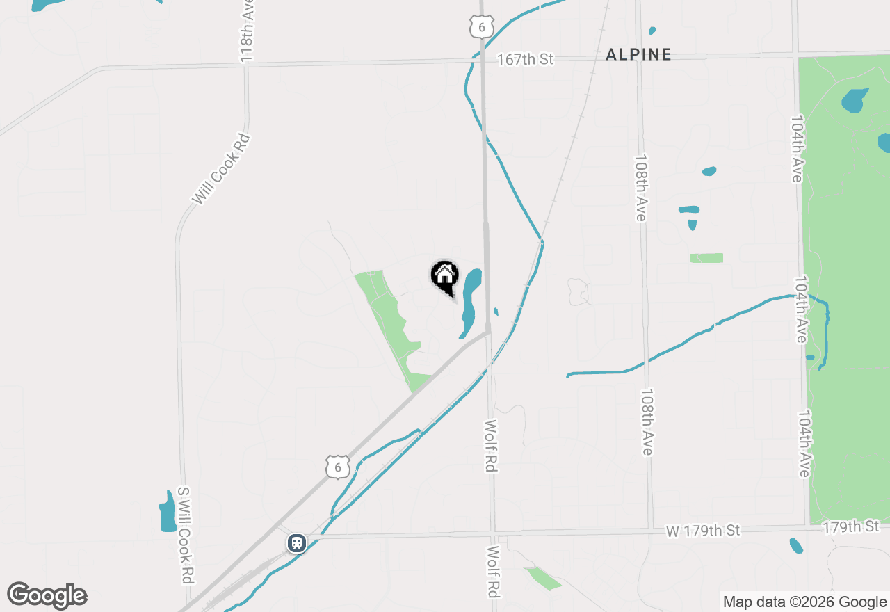 Map of (Address confidential), Orland Park, Illinois 60467