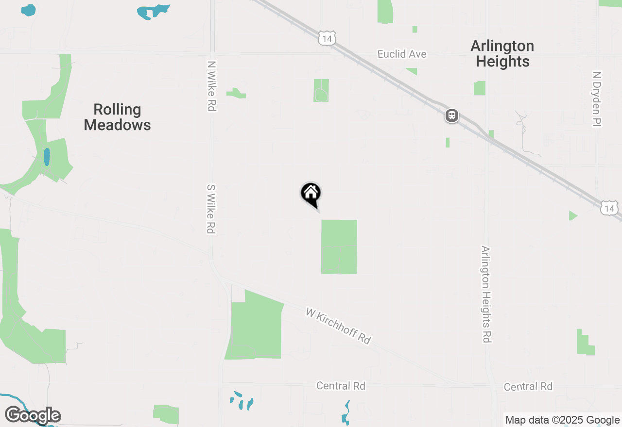 Map of 311 S Patton Avenue, Arlington Heights, IL 60005