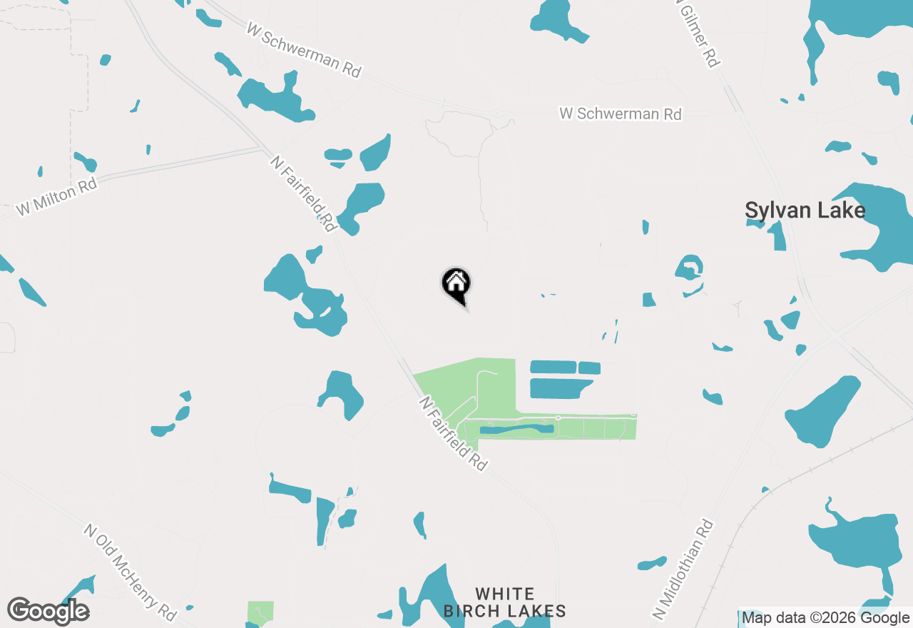 Map of 34 Hawthorn Ridge Drive, Hawthorn Woods, IL 60047