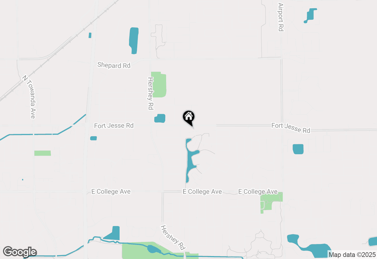 Map of 6 Cove Pointe Court, Bloomington, IL 61704