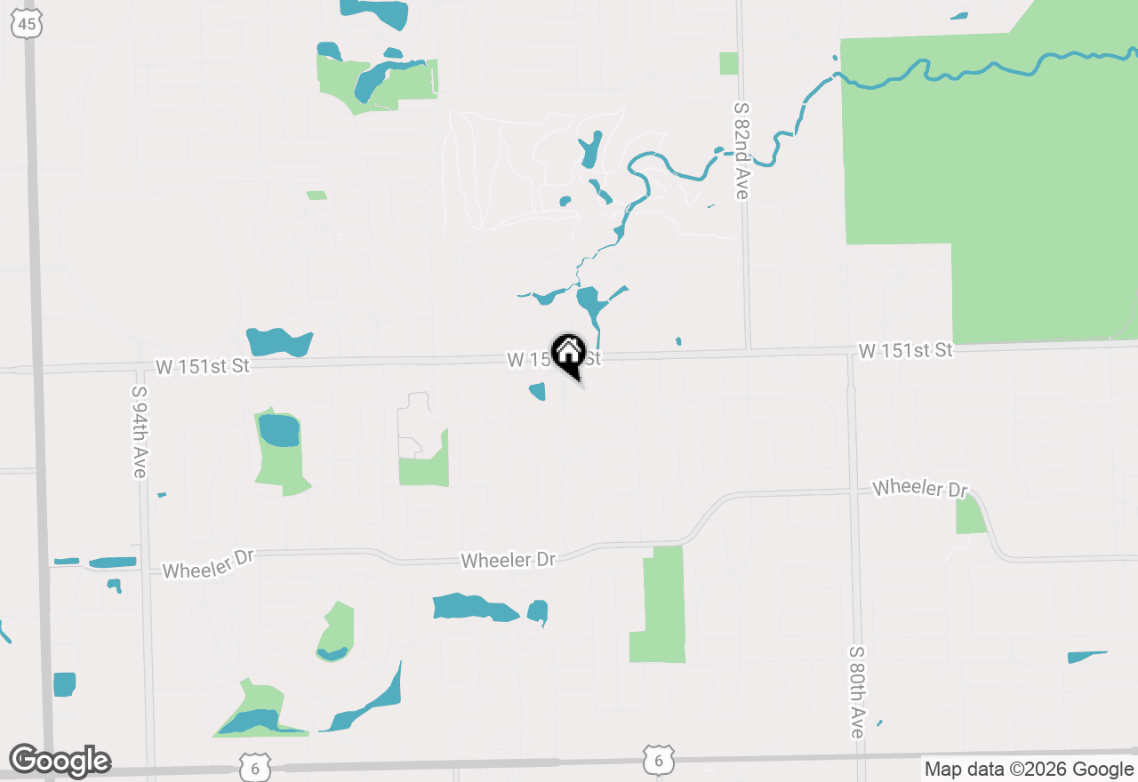 Map of 15125 Quail Hollow Drive #406, Orland Park, IL 60462