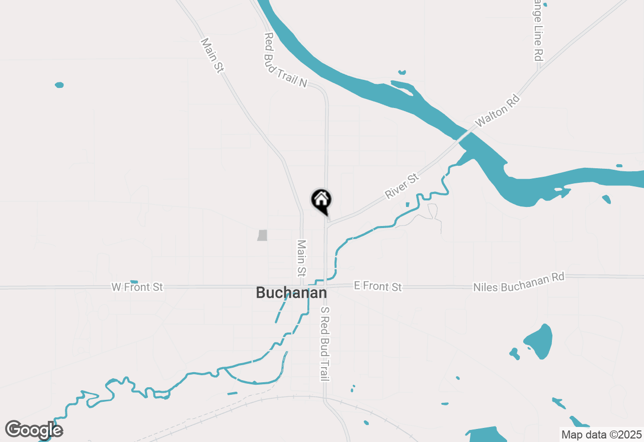 Map of 405 N Red Bud Trail, Buchanan, MI 49107