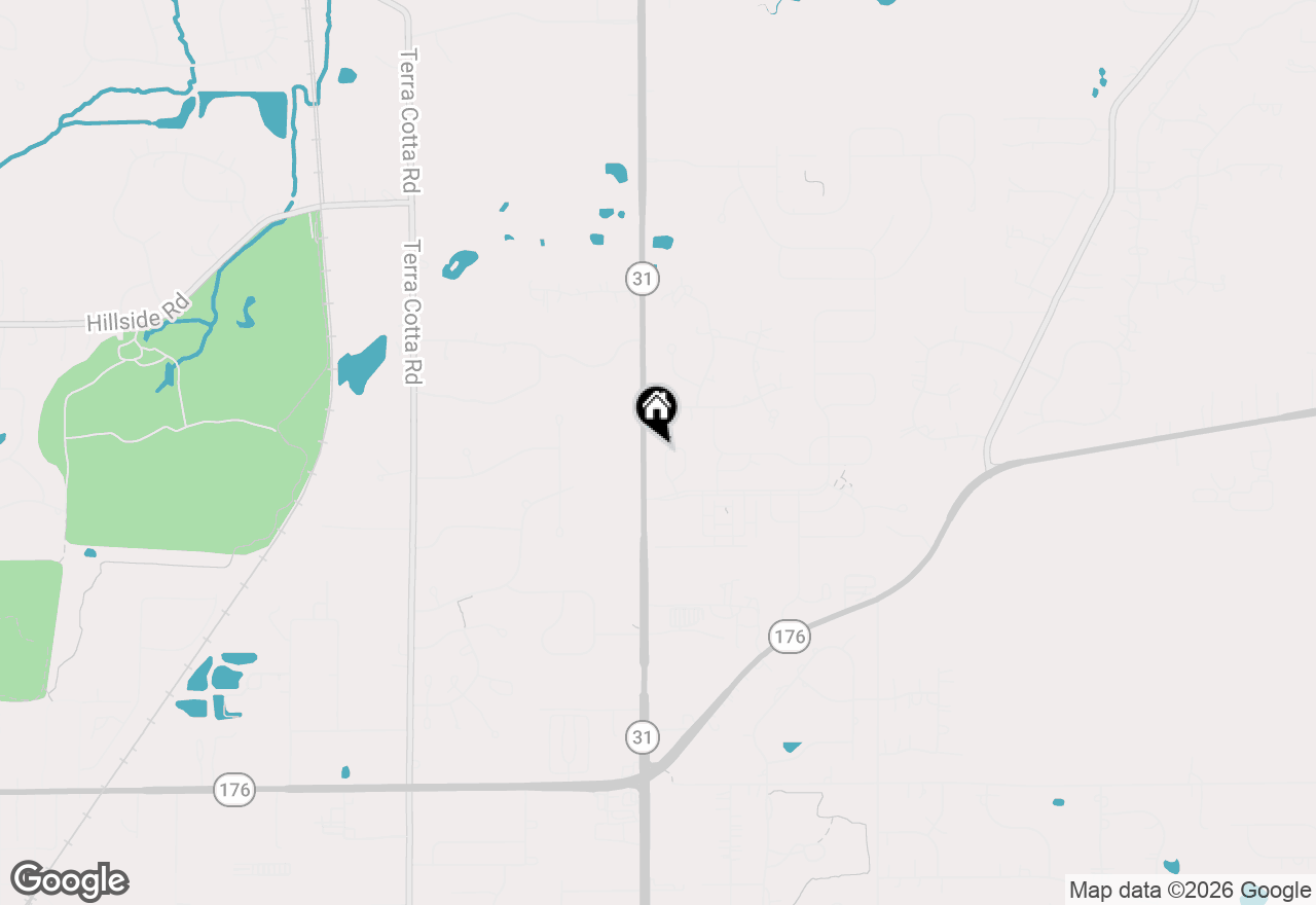 Map of 630 Cassia Court, Crystal Lake, IL 60012