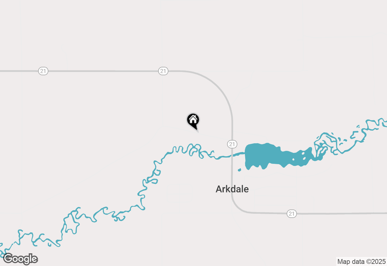 Map of 1677 Cree Drive, Arkdale, WI 54613