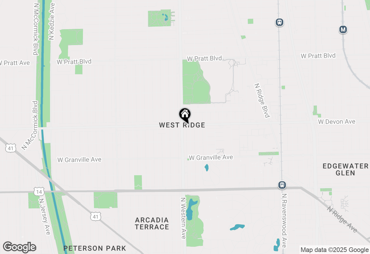 Map of 2349 W Devon Avenue #209, Chicago, IL 60659